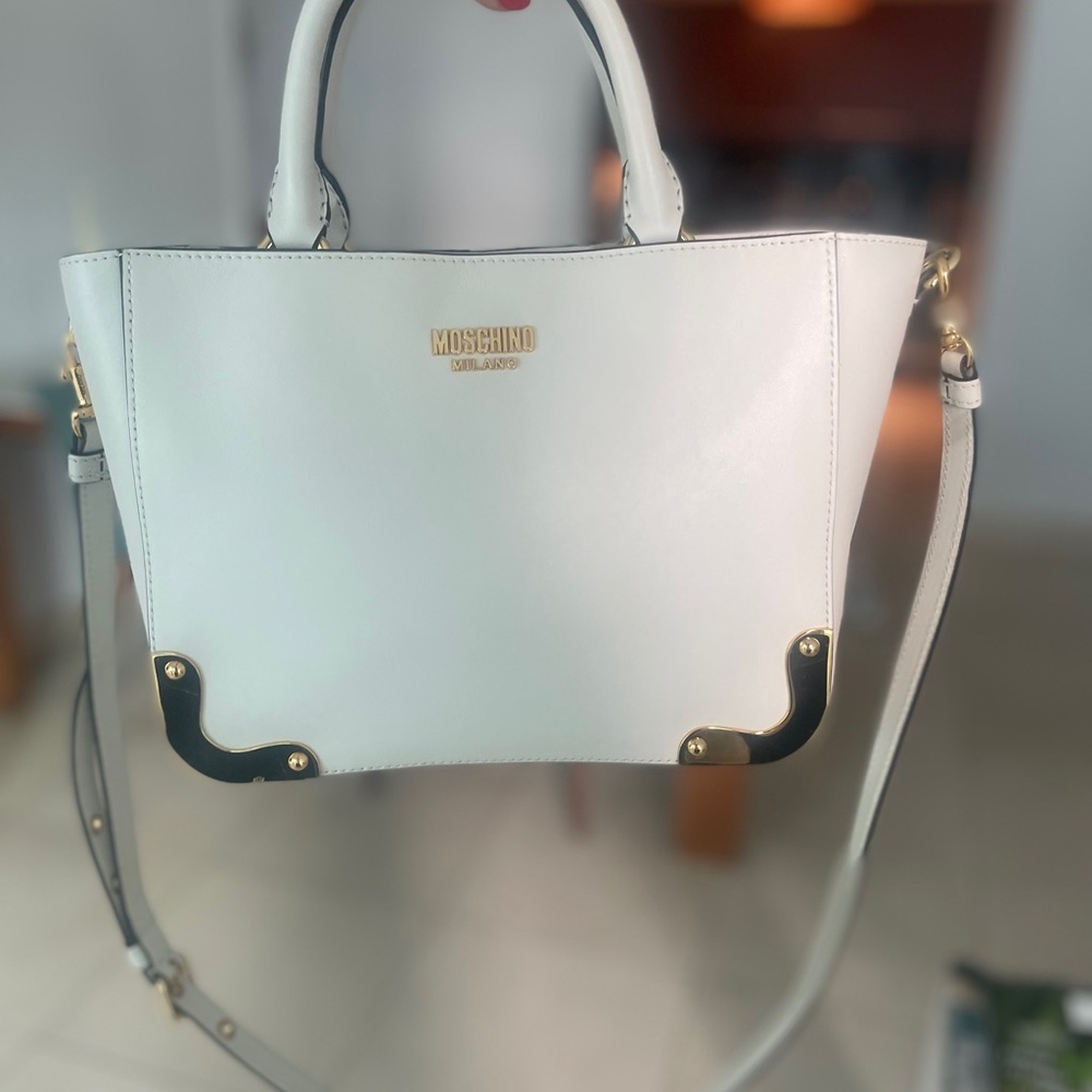 Brand new MOSCHINO white bag